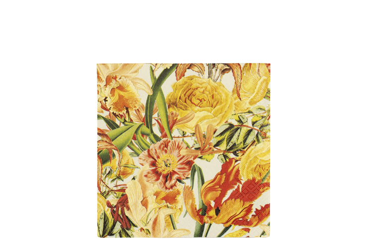 Picture of Vibrant flowers napkin