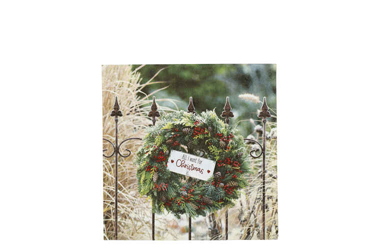 Picture of Wreath napkin