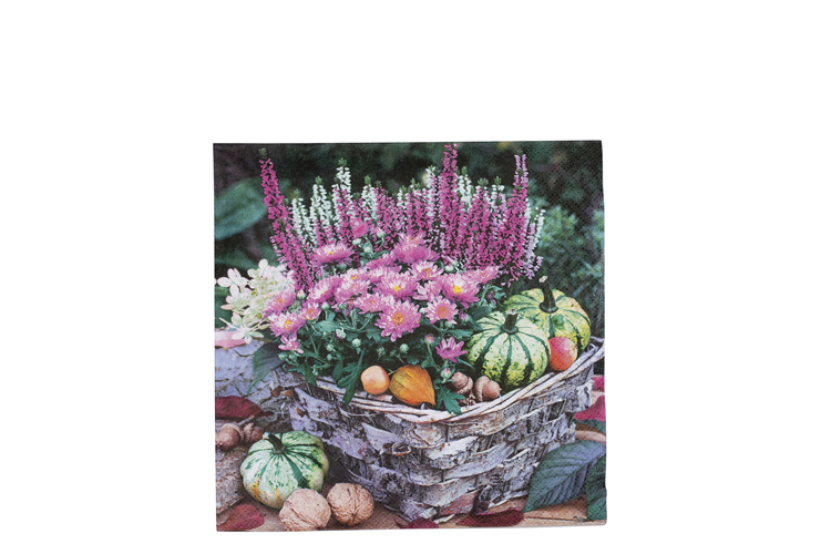Picture of Autumn Basket napkin