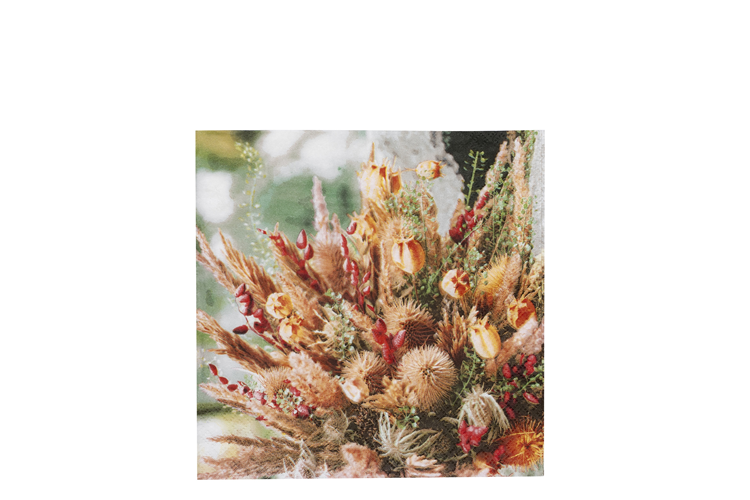Picture of Dried Flowers napkin
