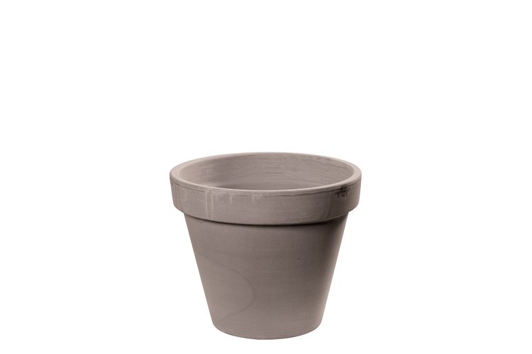 Picture of Greige vaso round crock