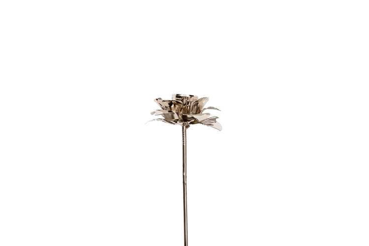 Picture of Spear flower taper candleholder