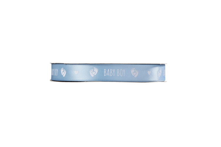Picture of Baby boy satin ribbon
