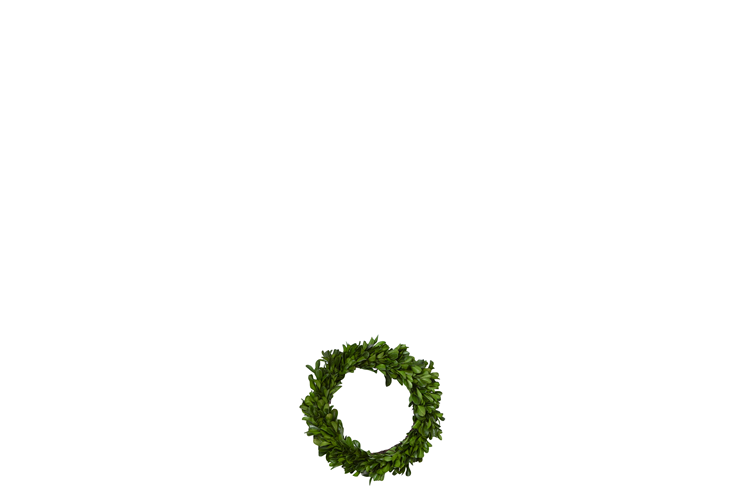 Picture of Heidie real boxwood wreath