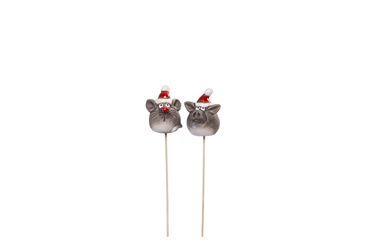 Picture of Misha mouse/pig on a stick